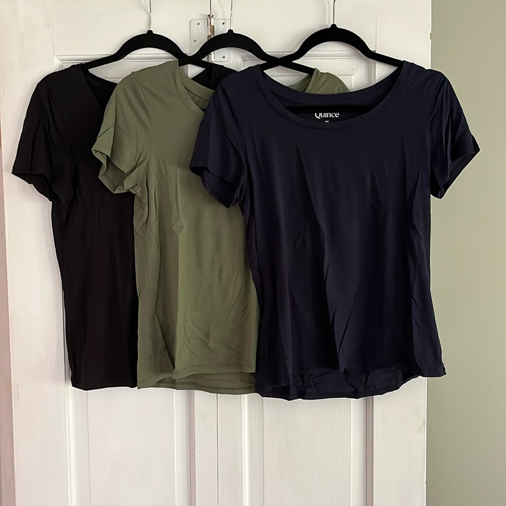 Quince tops size medium set of three.
